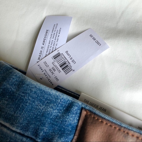 AE Luxe Curvy High Waisted Rise Jegging - Picture 13 of 13